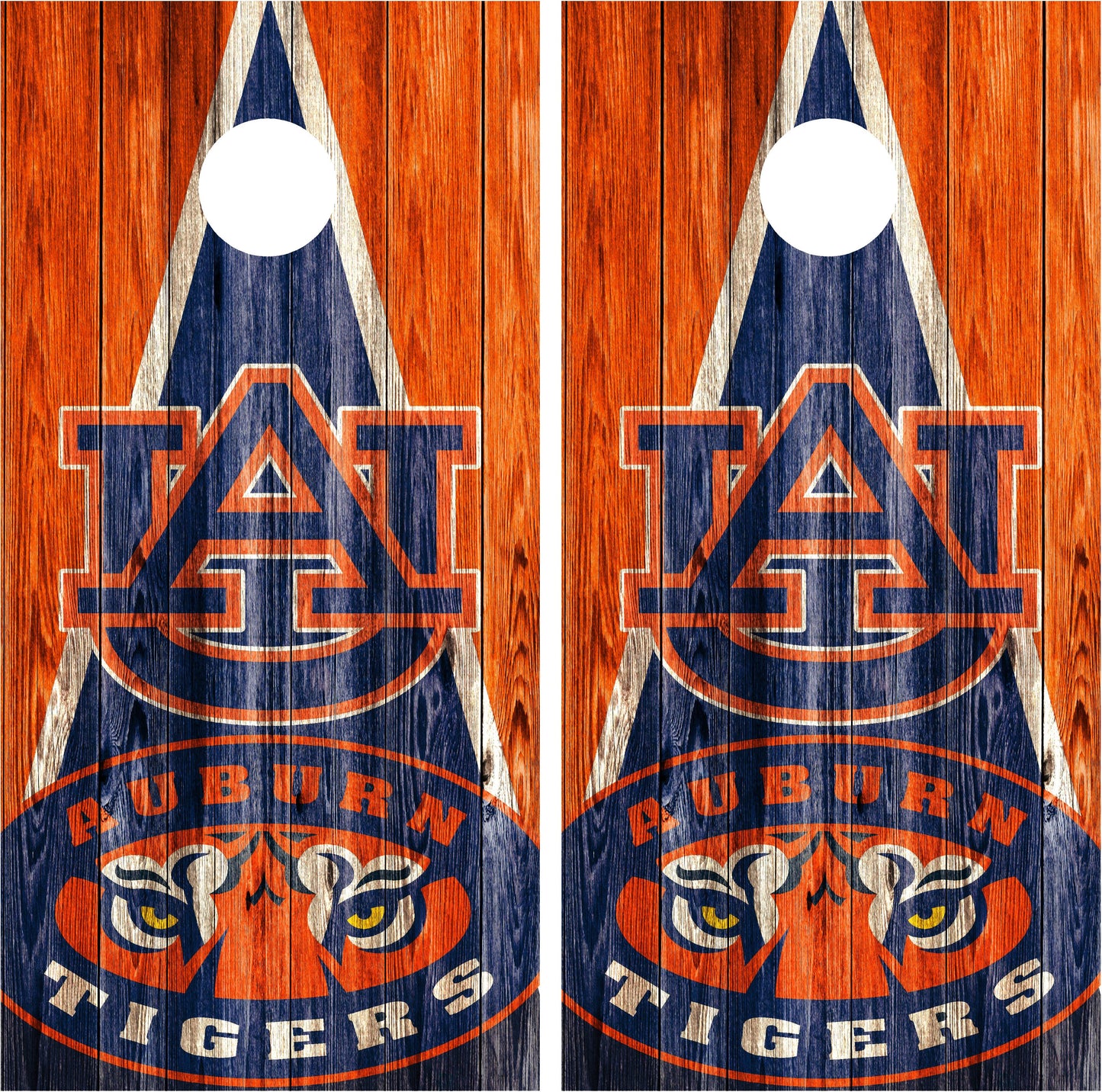 Auburn Tigers Cornhole wraps