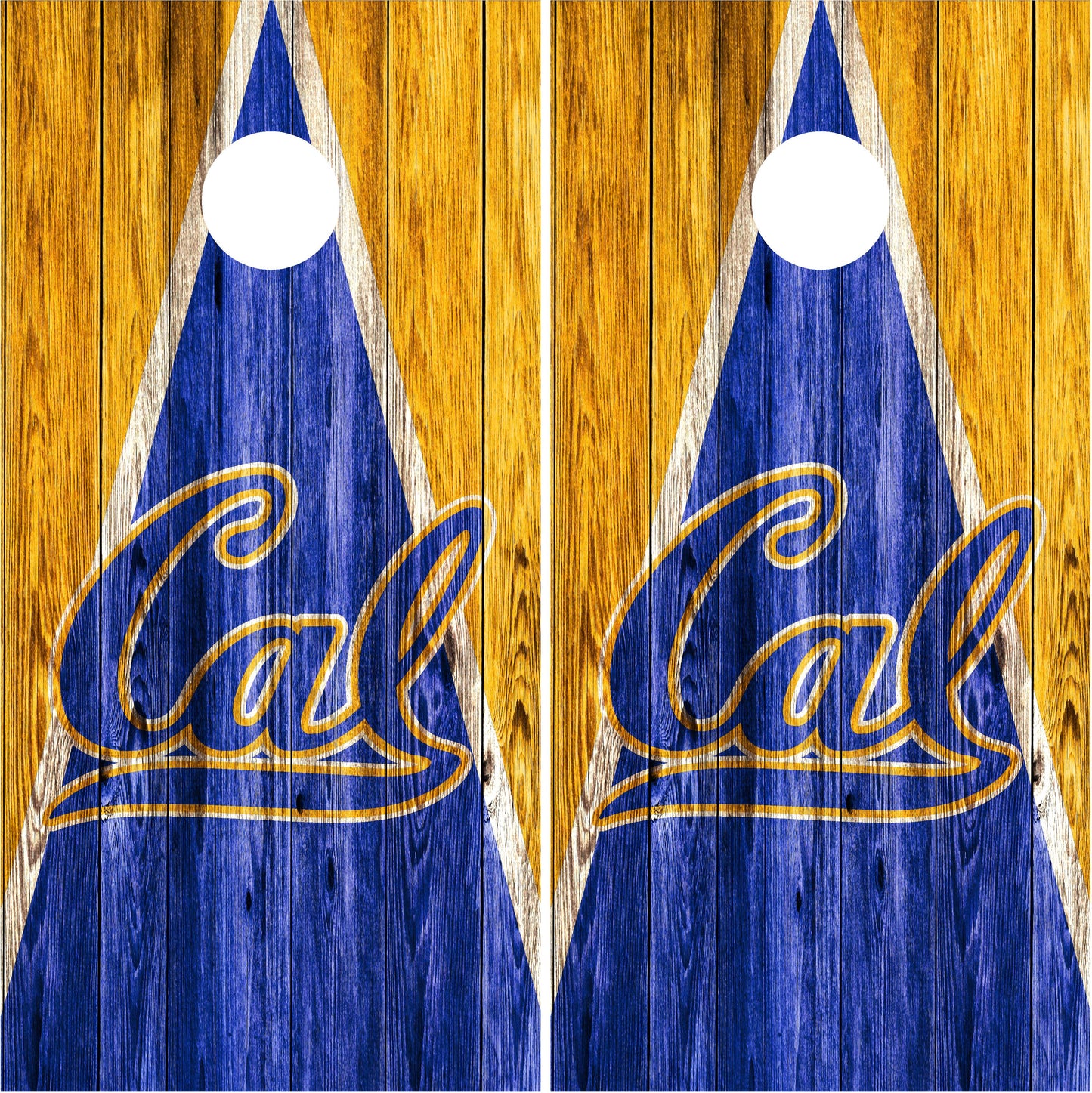 California Golden Bears Cornhole wraps