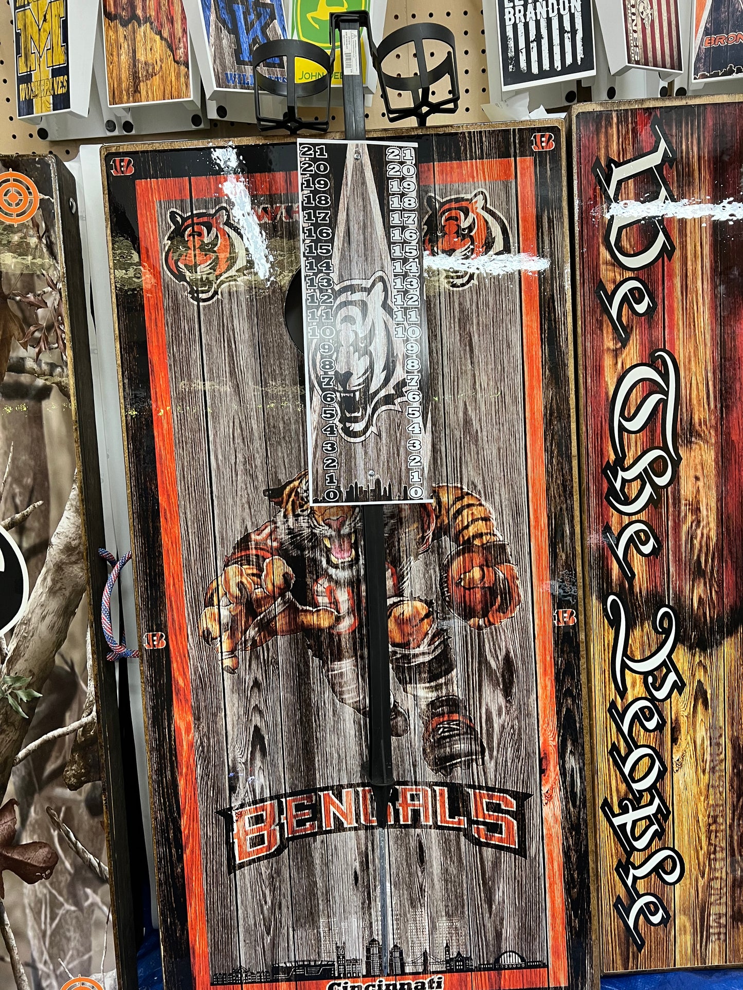 Cincinnati Bengals Cornhole Boards