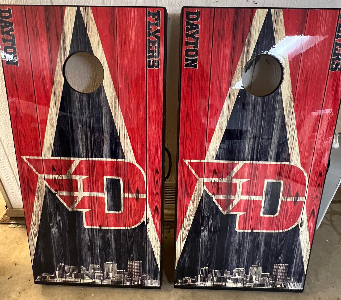 Dayton Flyers Regulation Cornhole Boards