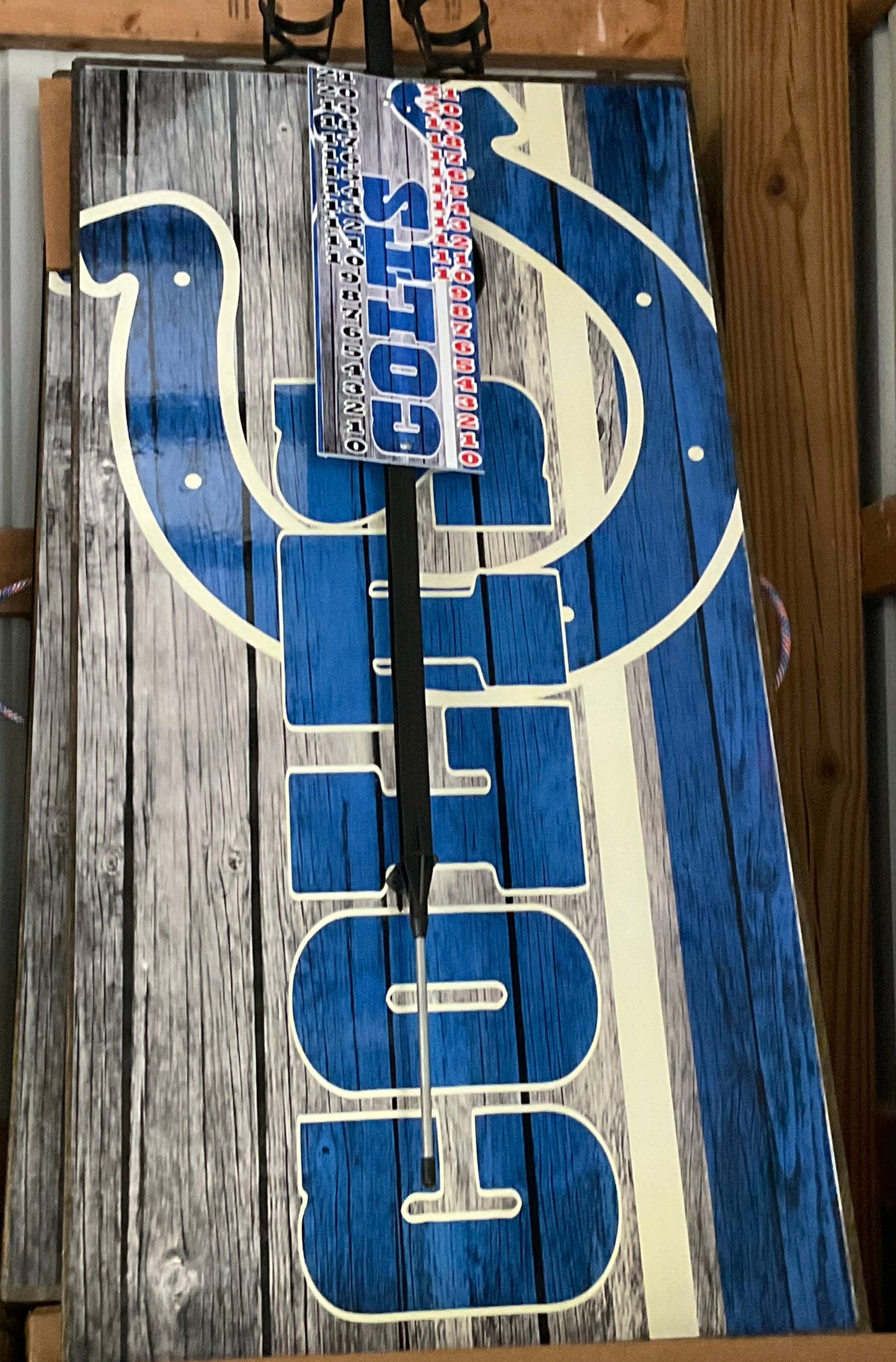 Indianapolis Colts Cornhole Boards