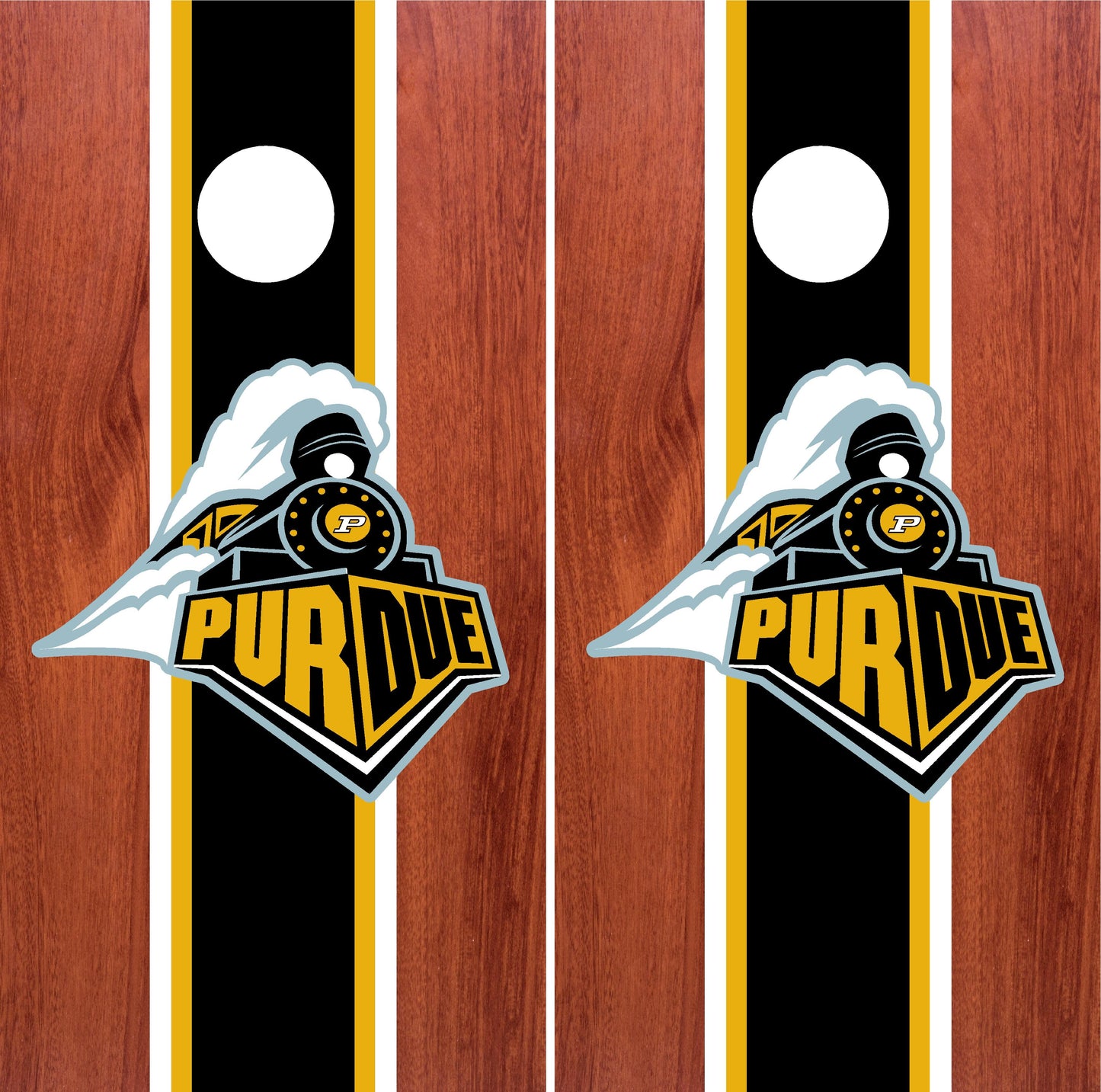 Purdue Boilermakers Cornhole wraps