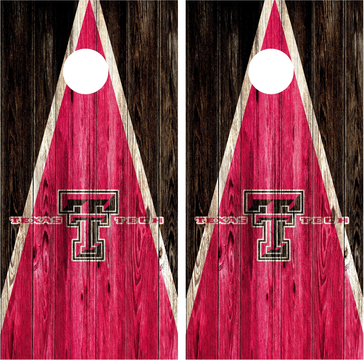 Texas Tech Red Raiders Cornhole wraps