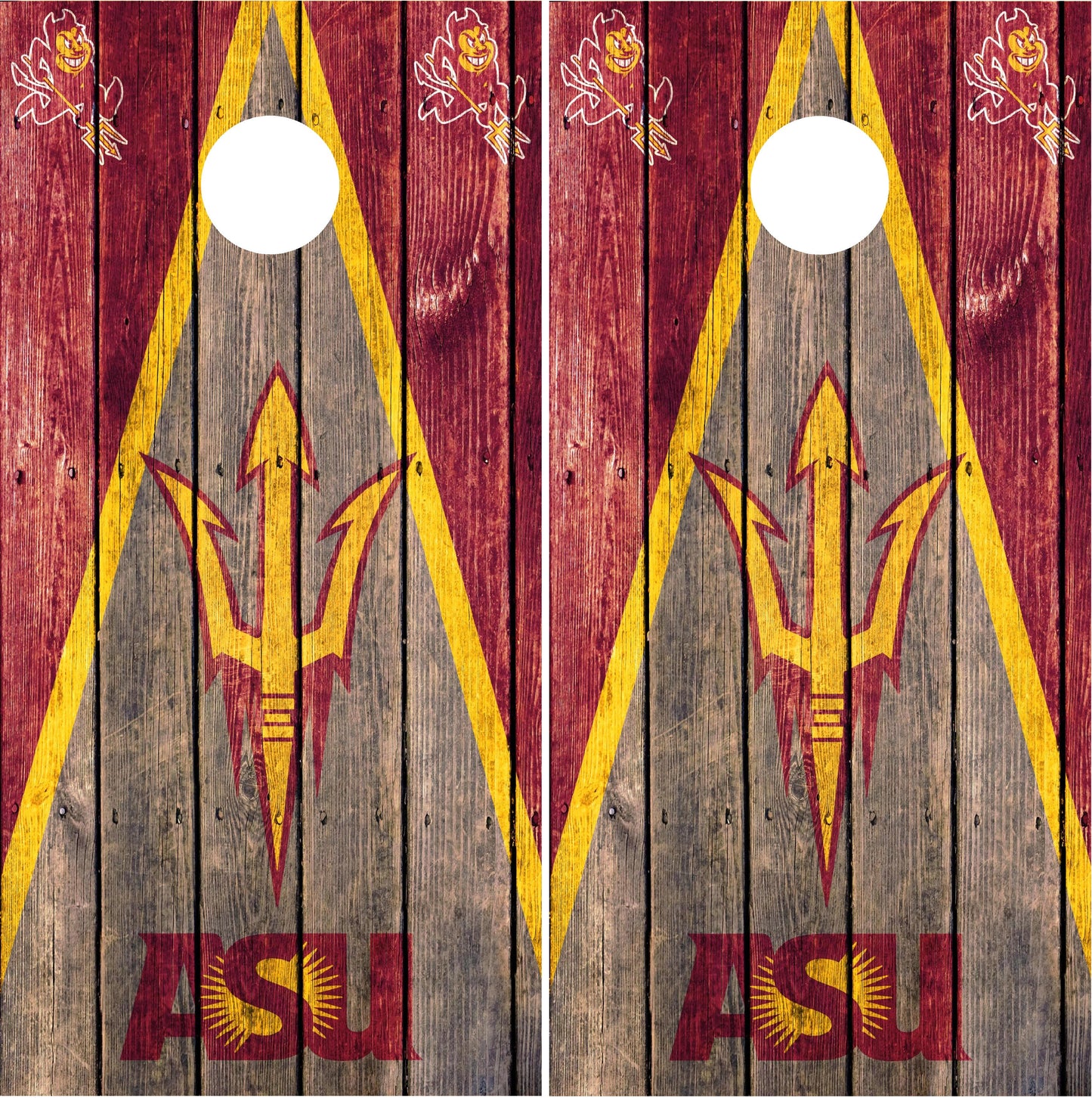 Arizona State Sun Devils Cornhole wraps
