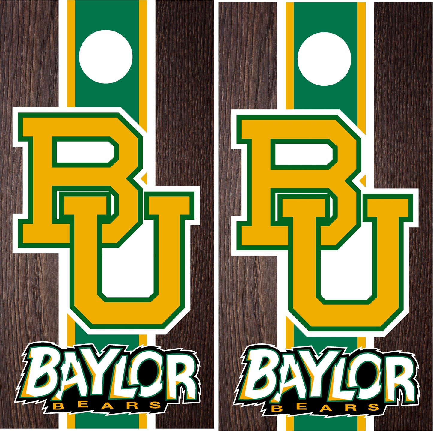 Baylor Bears Cornhole wraps