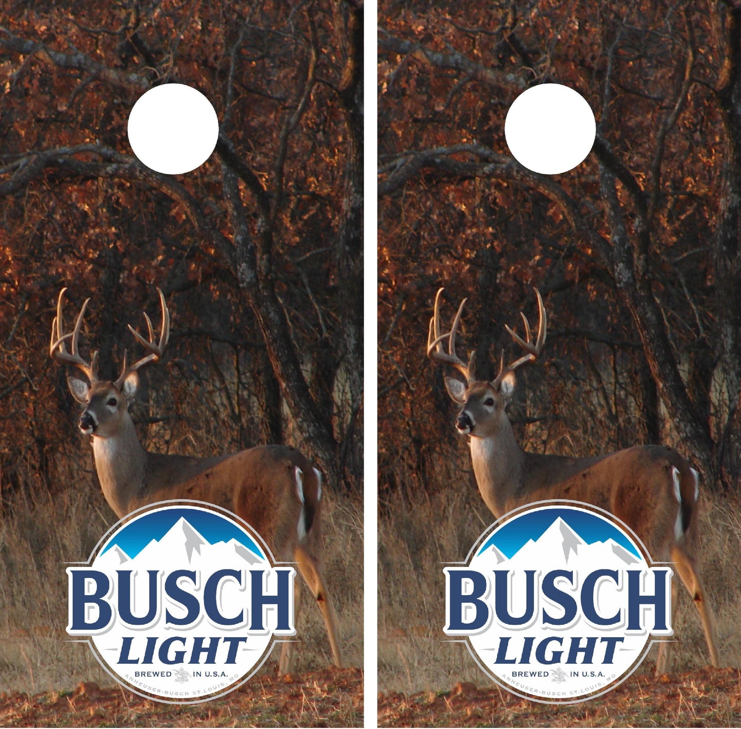 Busch Light Cornhole Wraps