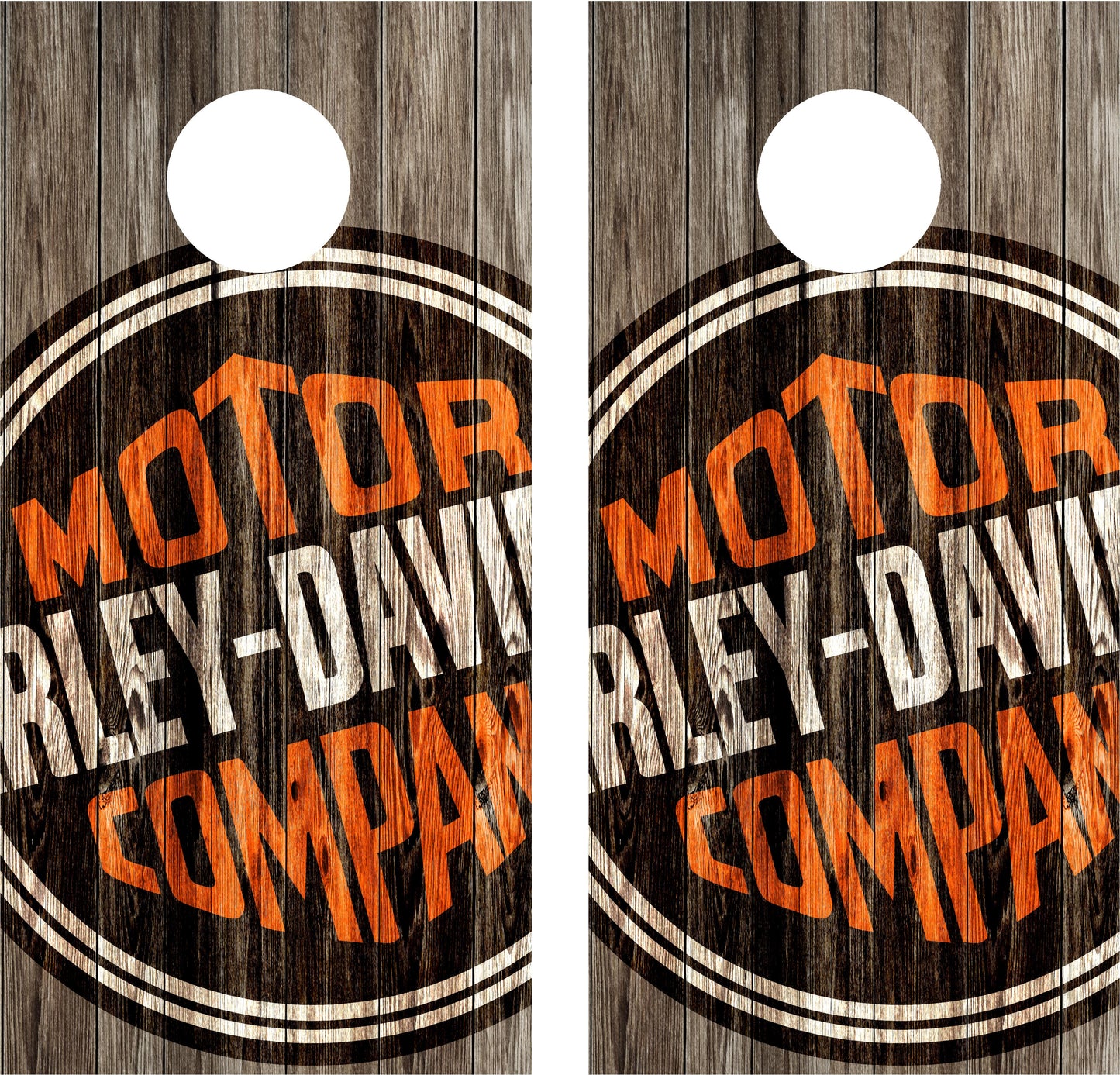 Harley Davidson Cornhole Wraps