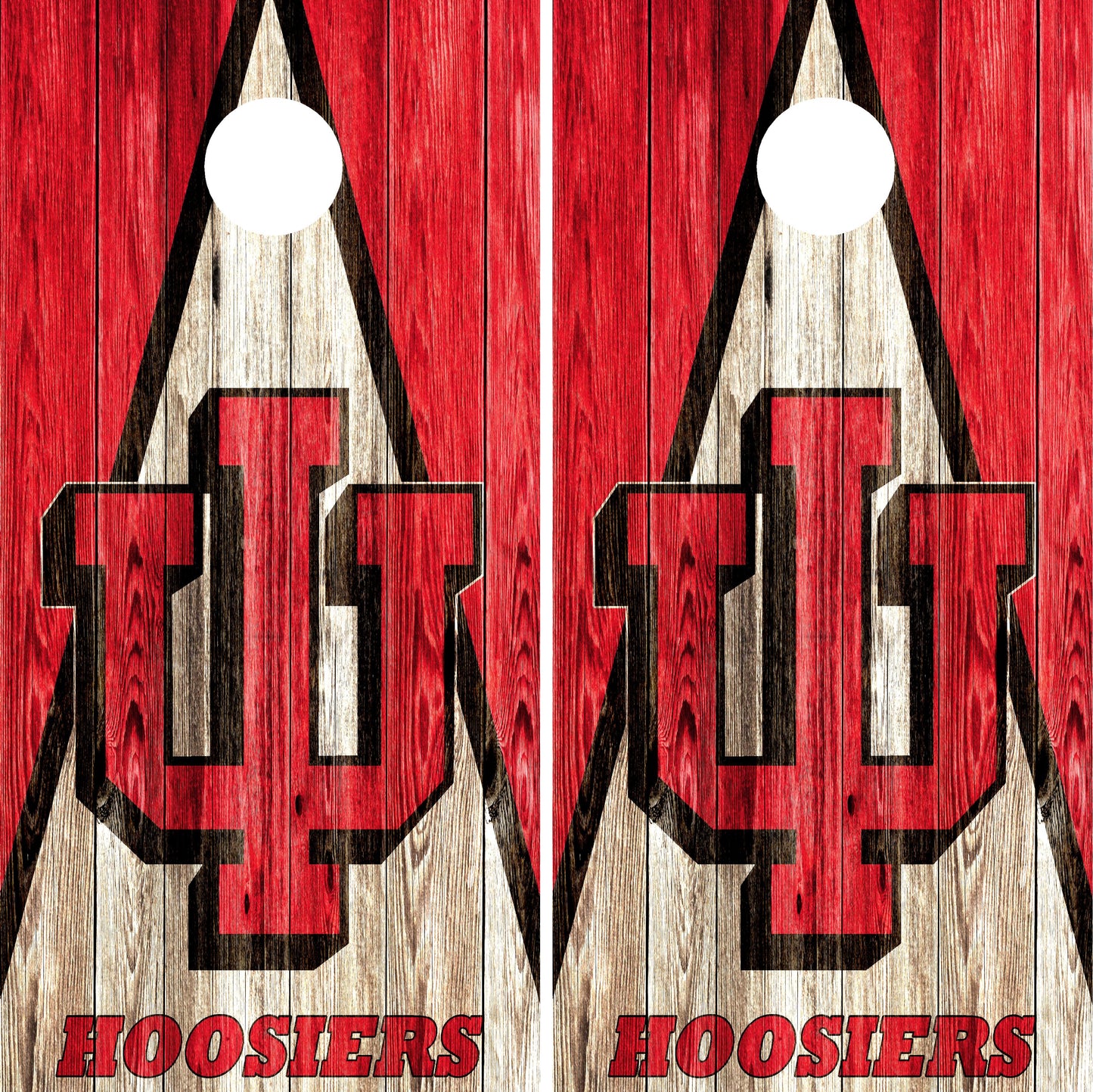 Indiana Hoosiers Cornhole wraps