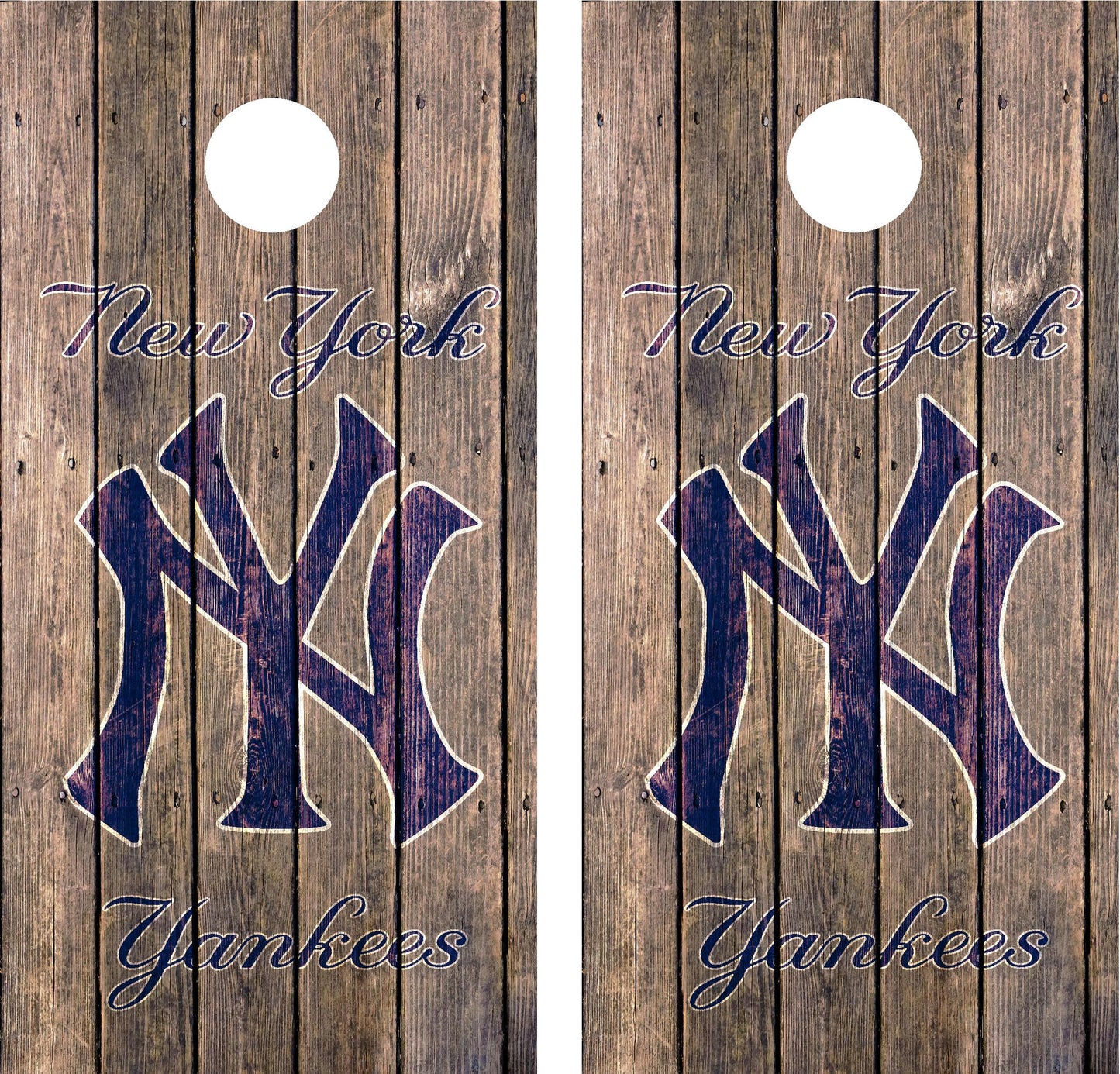 New York Yankees Cornhole Wraps