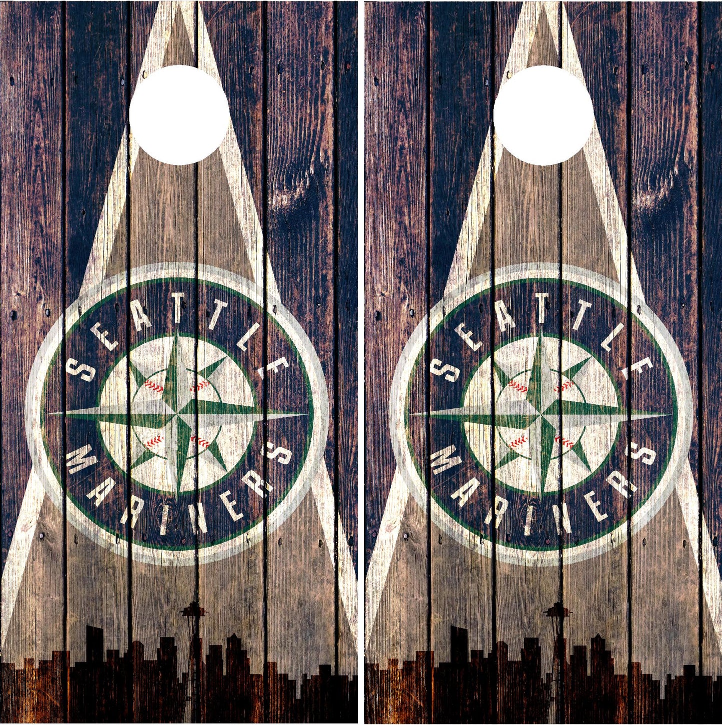 Seattle Mariners Cornhole Wraps!