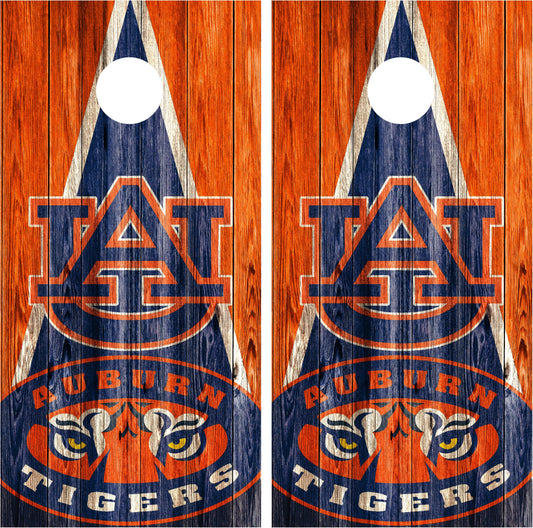 Auburn Tigers Cornhole wraps