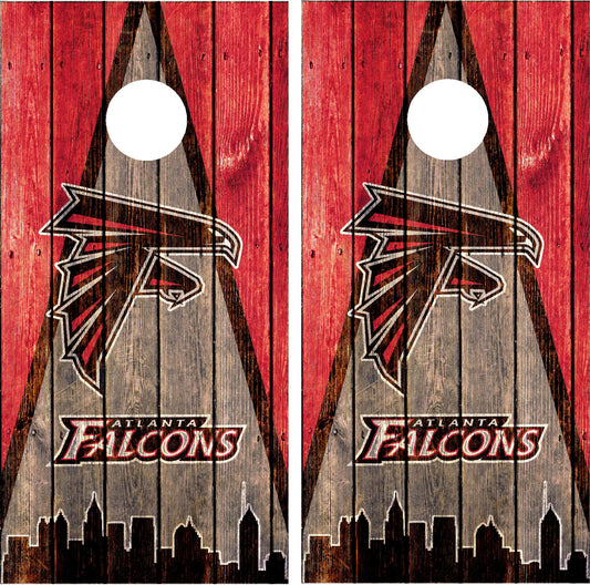 Atlanta Falcons Cornhole Wraps
