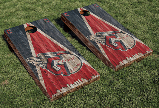 Cleveland Guardians Regulation Cornhole Boards