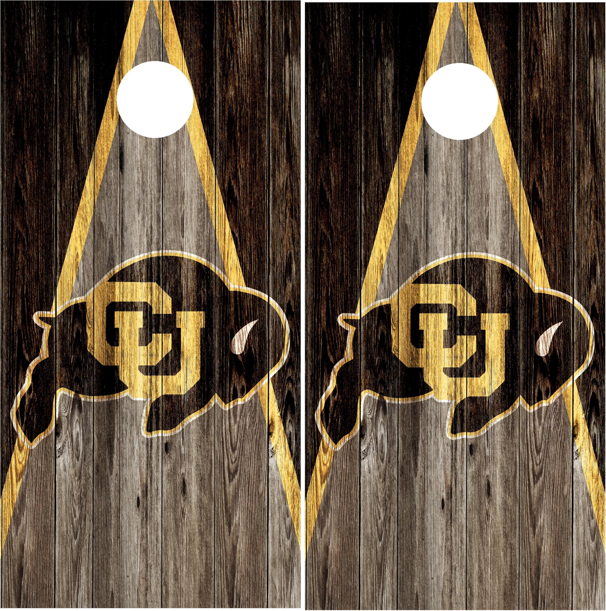 Colorado Buffaloes Cornhole wraps