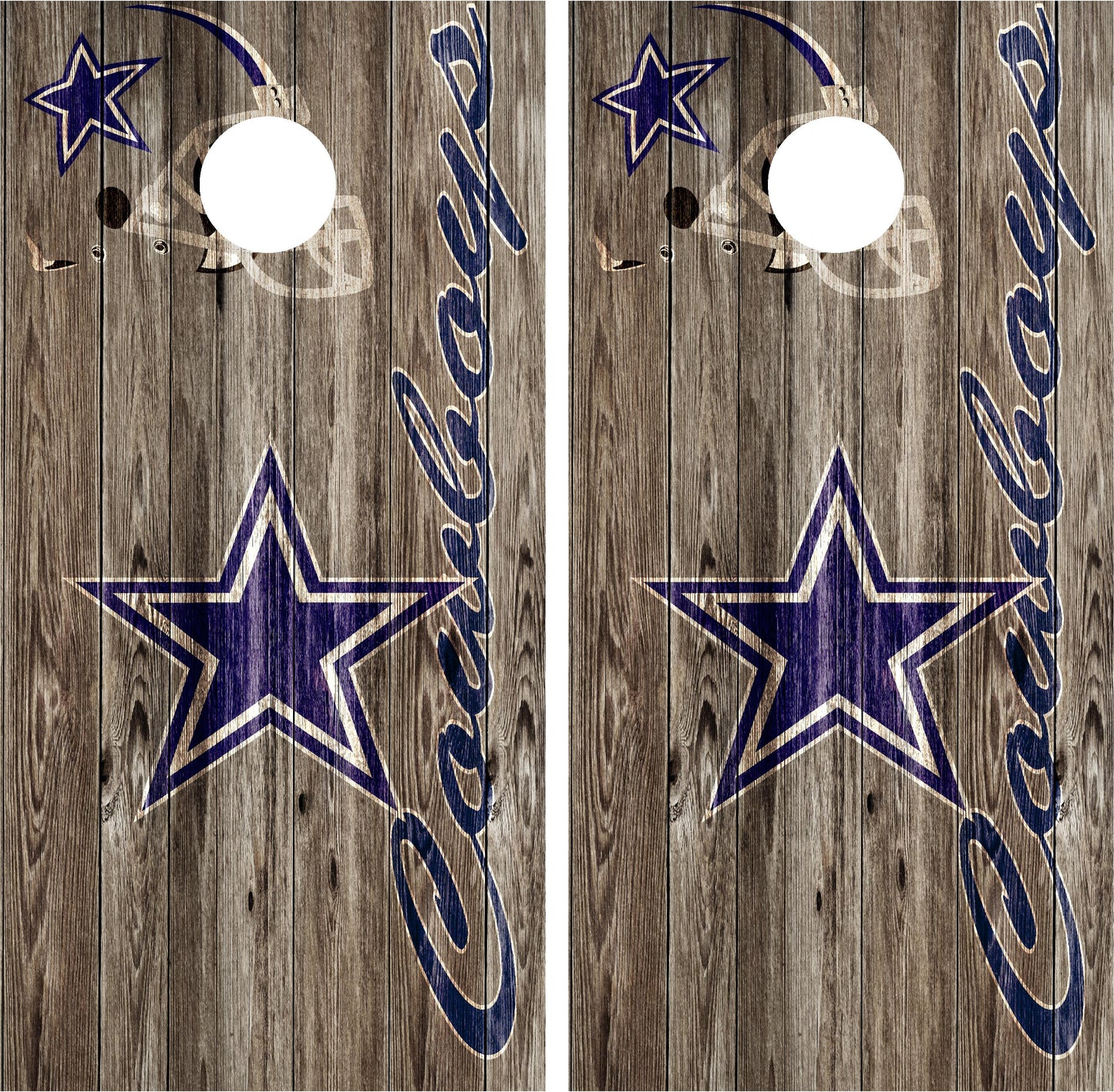 Dallas Cowboys Cornhole Wraps