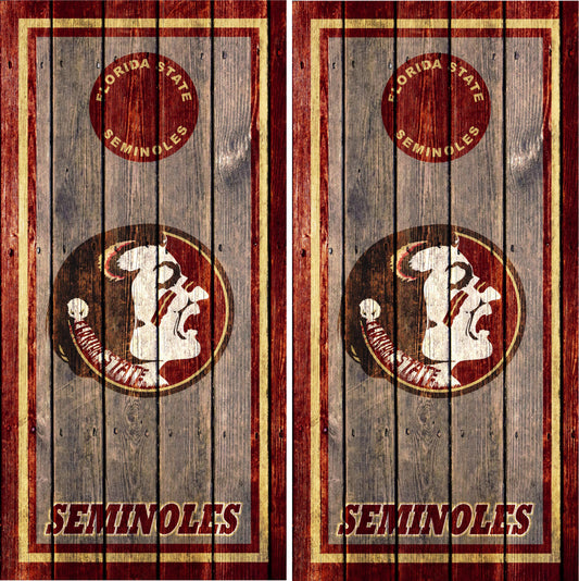Florida State Seminoles Cornhole wraps