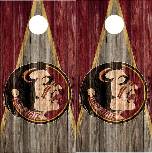 Florida State Seminoles Cornhole wraps