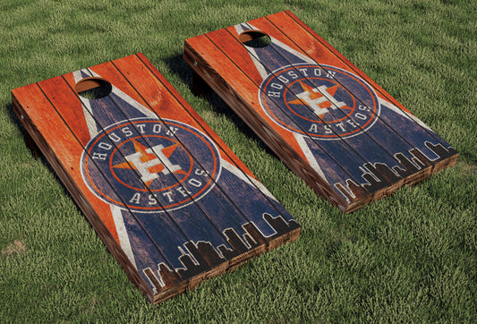 Houston Astros Regulation Cornhole Boards