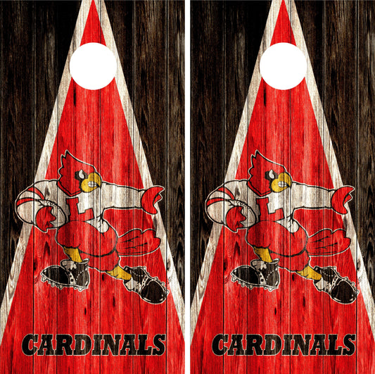 Louisville Cardinals Cornhole wraps