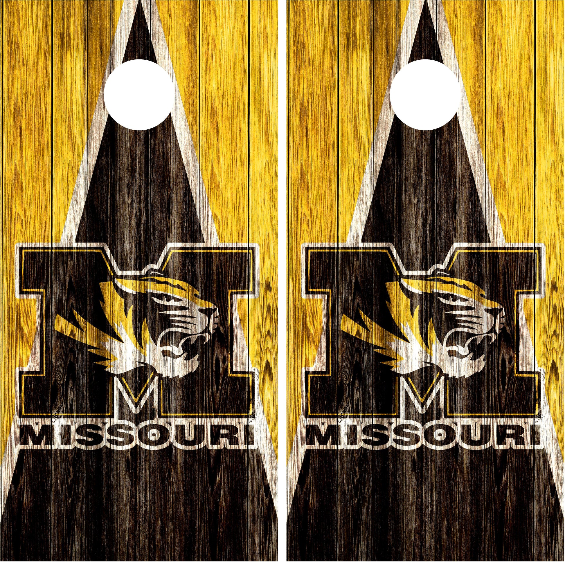 Missouri Tigers Cornhole wraps