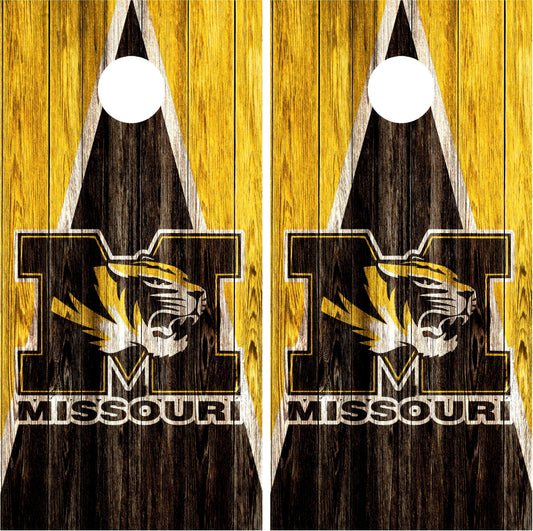 Missouri Tigers Cornhole wraps
