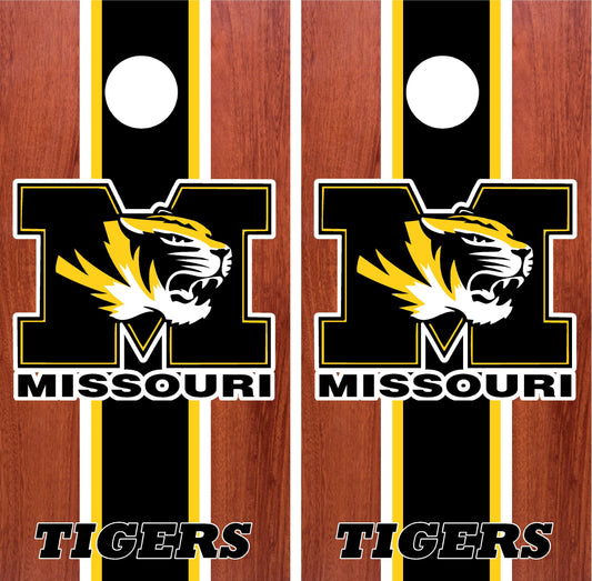 Missouri Tigers Cornhole wraps