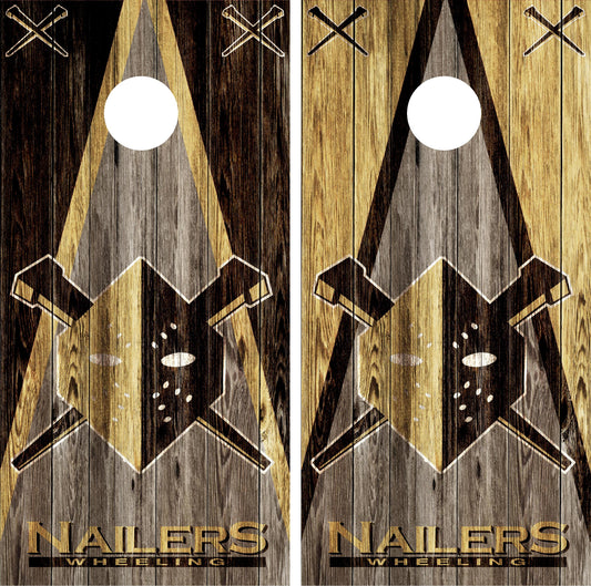Wheeling Nailers Cornhole Wraps
