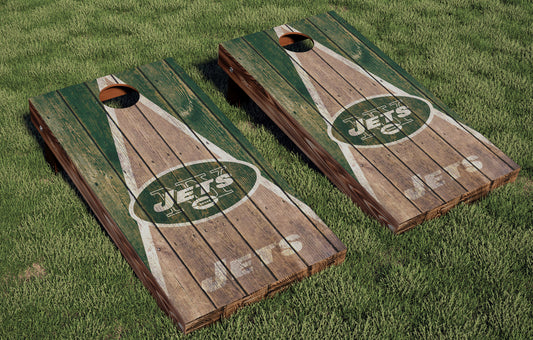New York Jets Regulation Cornhole Boards