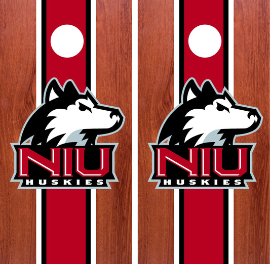 Northern Illinois Huskies Cornhole wraps