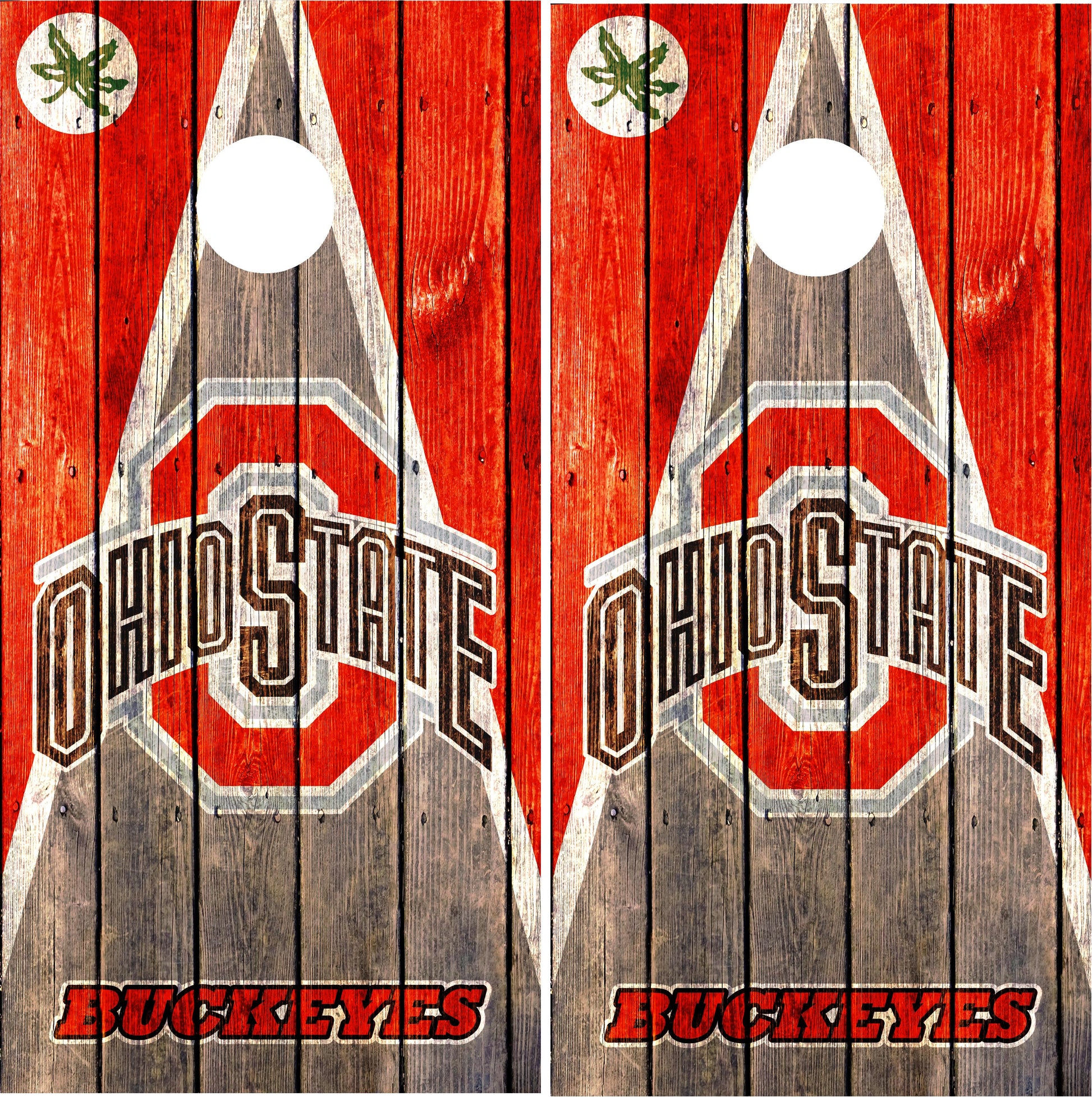 Ohio State Buckeyes Cornhole wraps