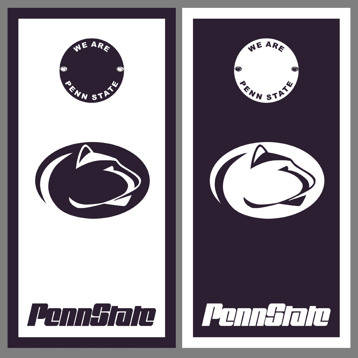 Penn State Nittany Lions Cornhole wraps