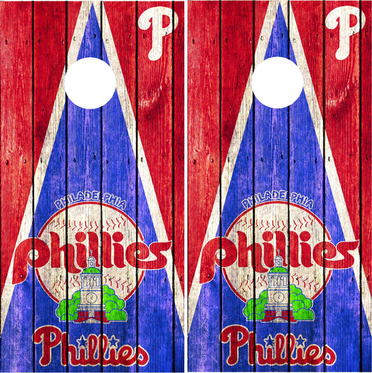 Philadelphia Phillies Cornhole Wraps!