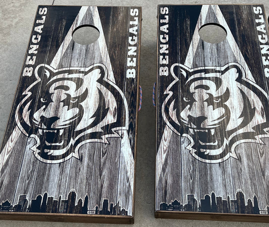 Cincinnati Bengals Cornhole Boards