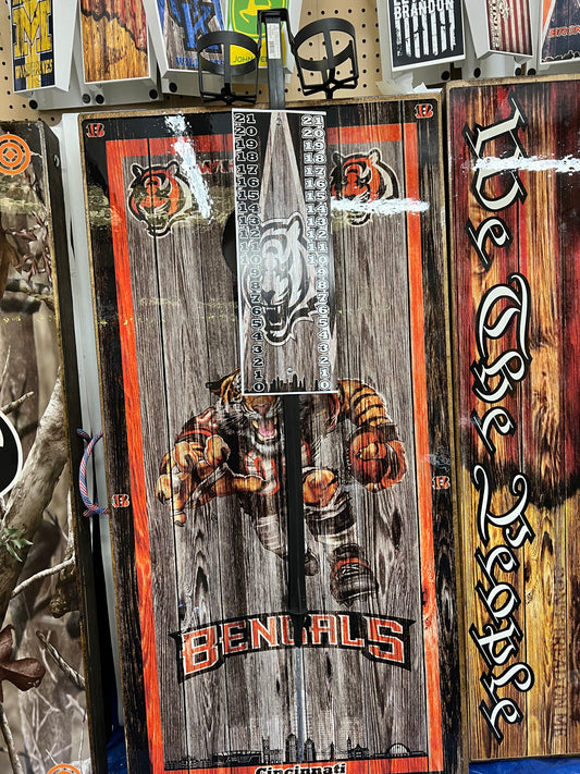 Cincinnati Bengals Cornhole Boards