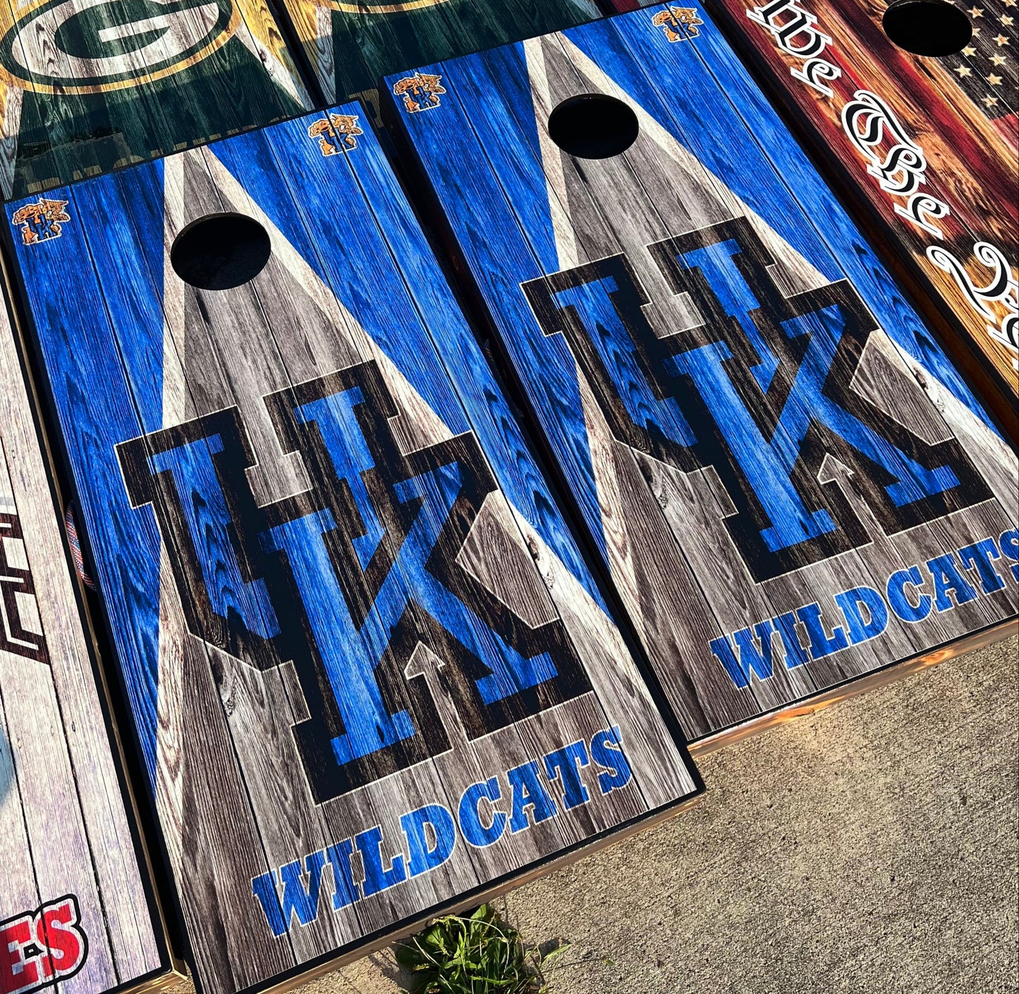 Kentucky Wildcats Cornhole Boards