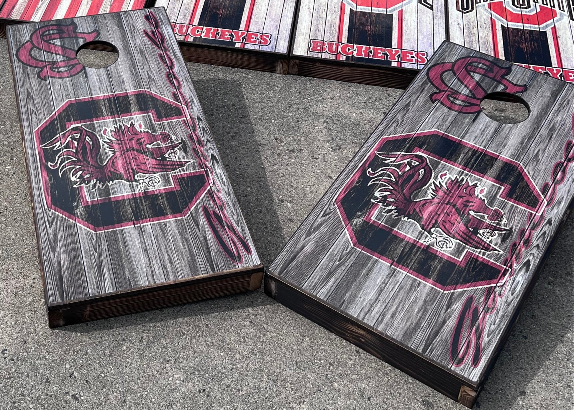 South Carolina Gamecocks Cornhole Boards