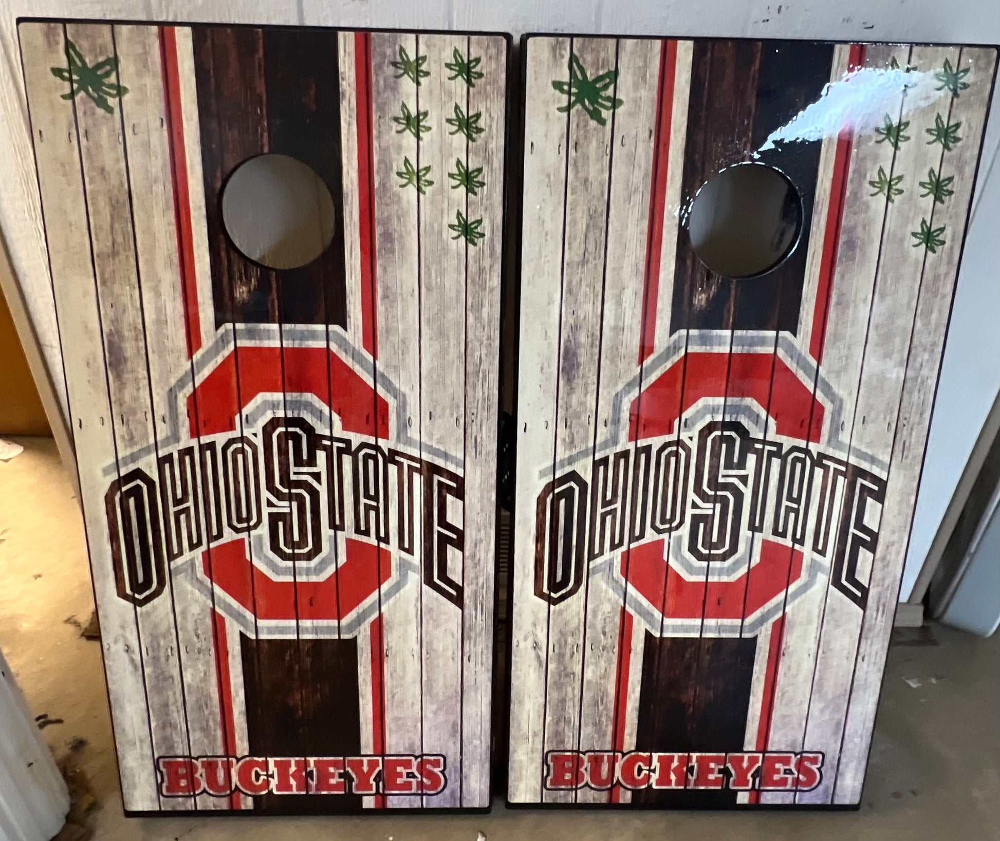 Ohio State Buckeyes Regulation Cornhole Boards