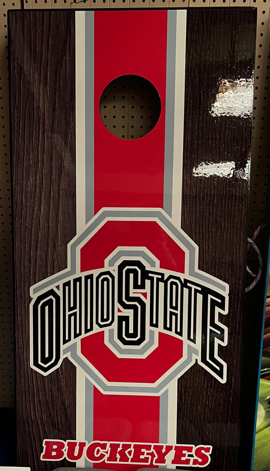 Ohio State Buckeyes Cornhole Boards