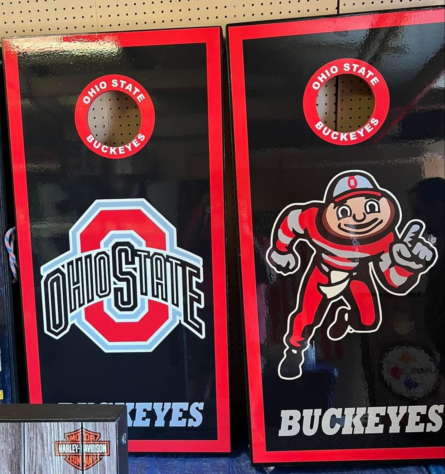 Ohio State Buckeyes Cornhole Boards