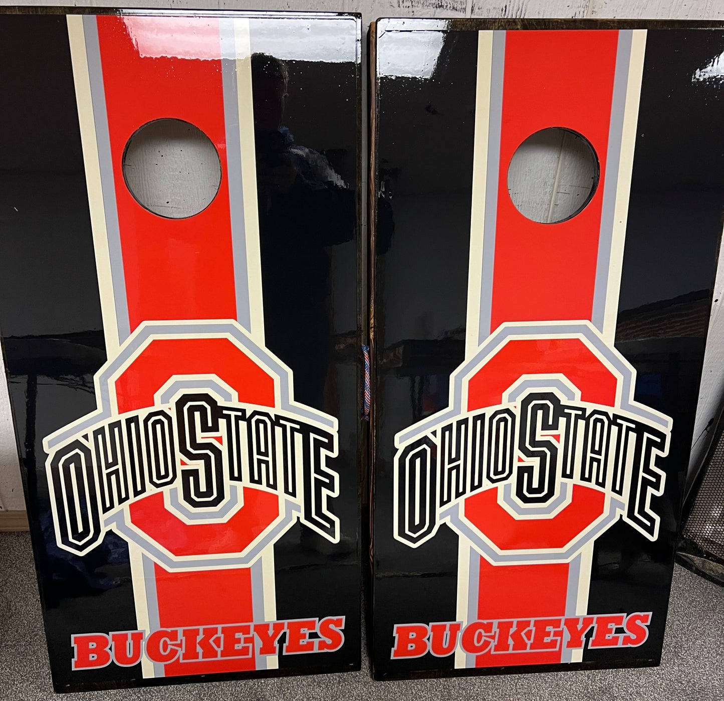 Ohio State Buckeyes Cornhole Boards
