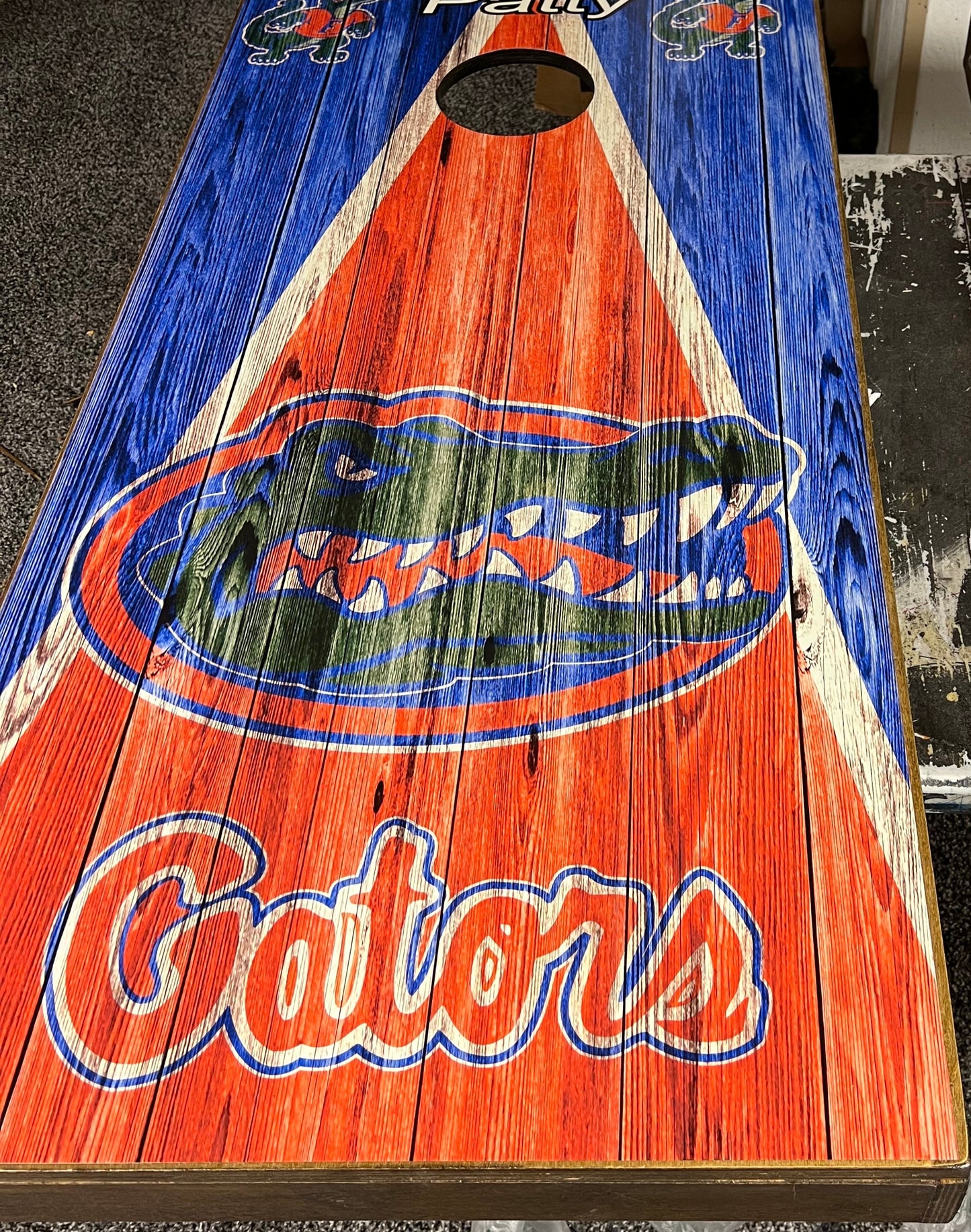 Florida Gators Cornhole Boards – Built Like a Tank! Includes Bags + Optional Accessories