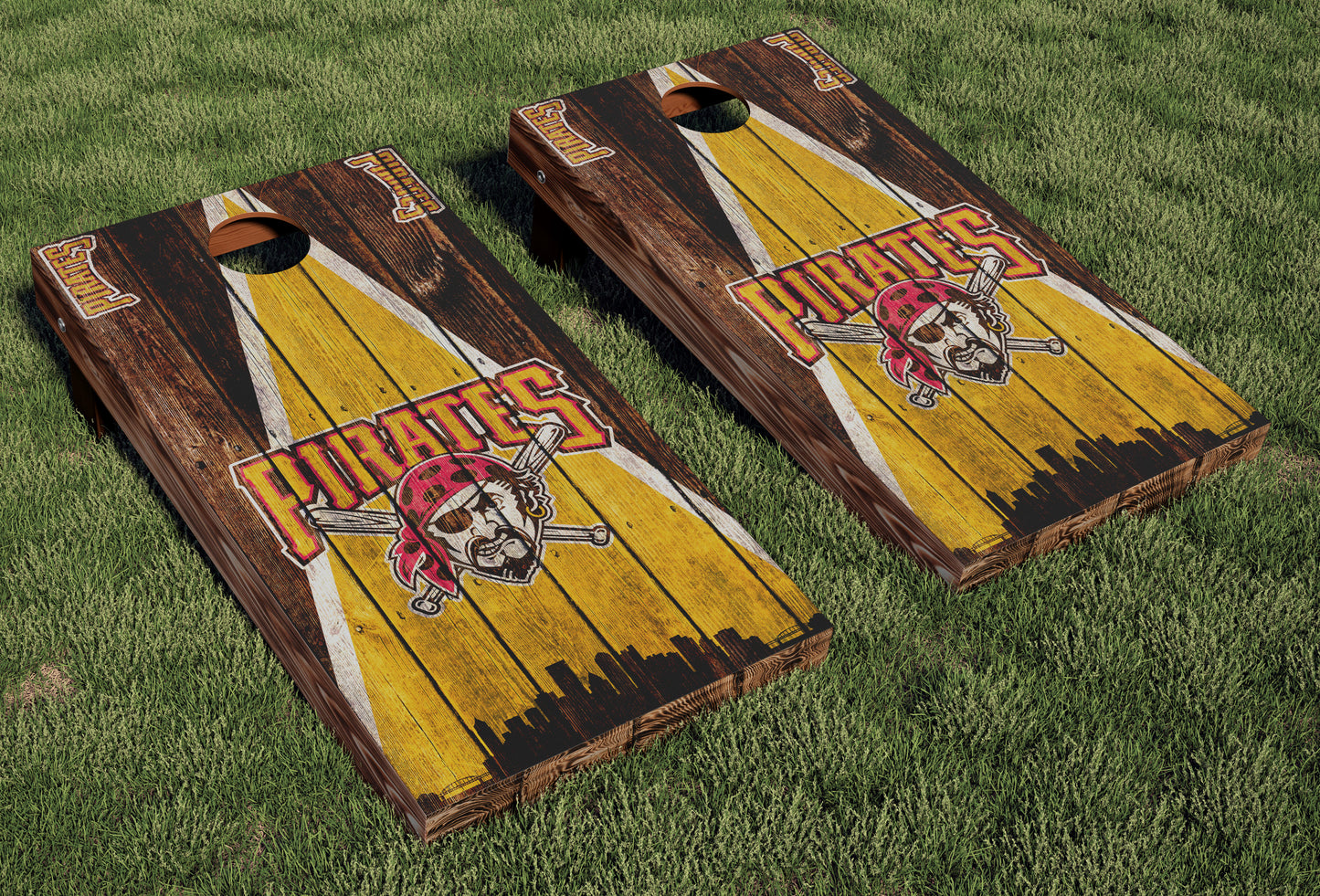 Pittsburgh Pirates Regulation Cornhole Boards
