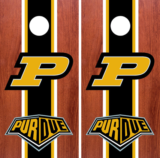Purdue Boilermakers Cornhole wraps
