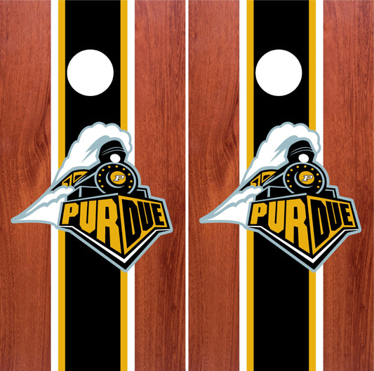 Purdue Boilermakers Cornhole wraps
