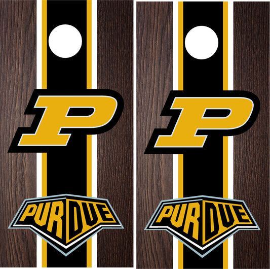 Purdue Boilermakers Cornhole wraps