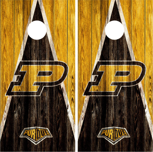Purdue Boilermakers Cornhole wraps
