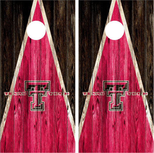 Texas Tech Red Raiders Cornhole wraps