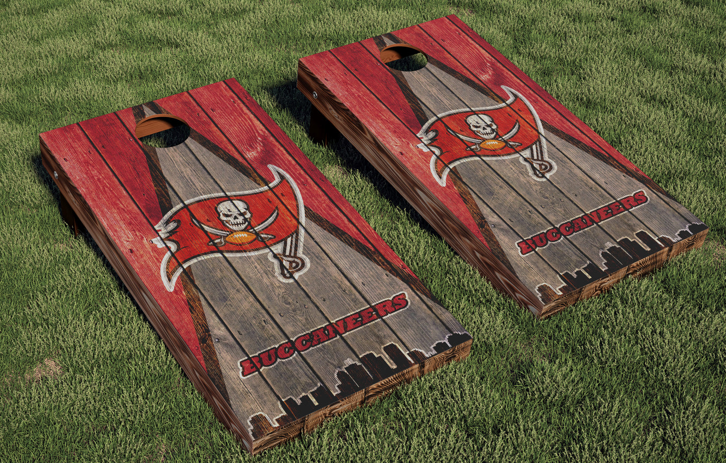 Tampa Bay Buccaneers Regulation Cornhole Boards