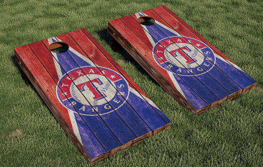 Texas Rangers Regulation Cornhole Boards