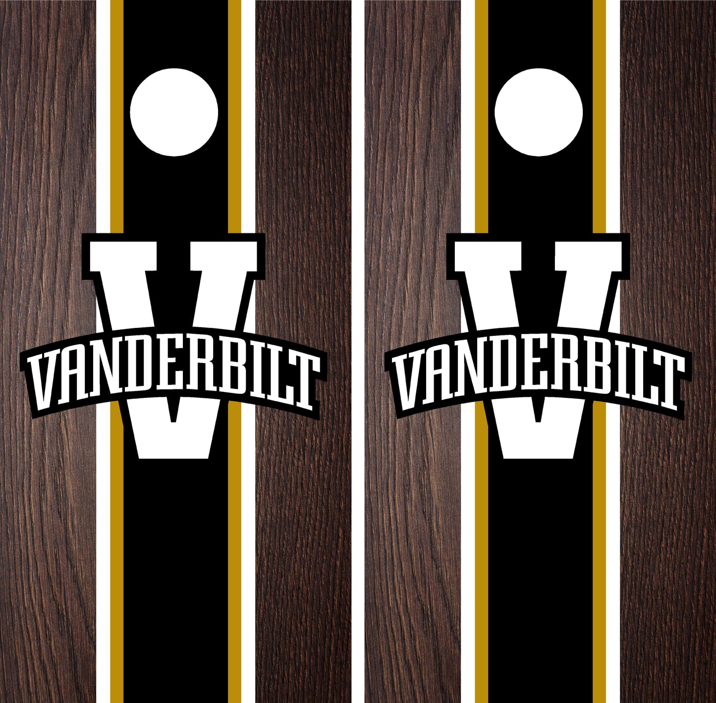 Vanderbilt Commodores Cornhole wraps